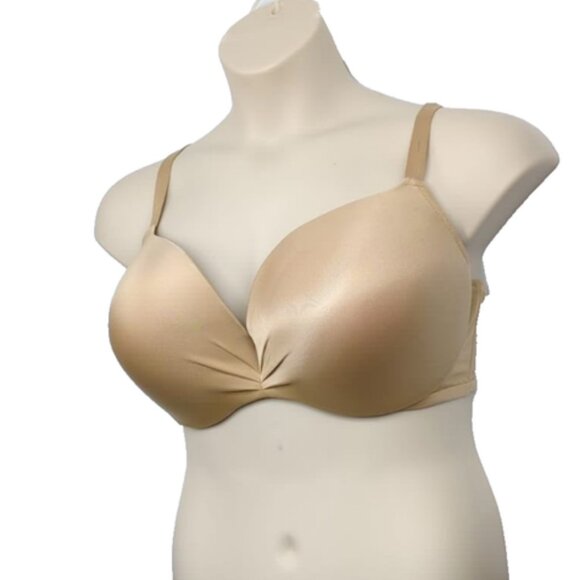 Lane Bryant Cacique Max Swell Plunge Bra Size 48DDD Cafe Mocha - Picture 3 of 10